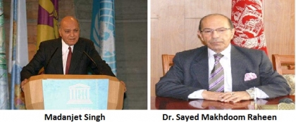 Madanjeet Singh & Dr Sayed Makhdoom Raheen