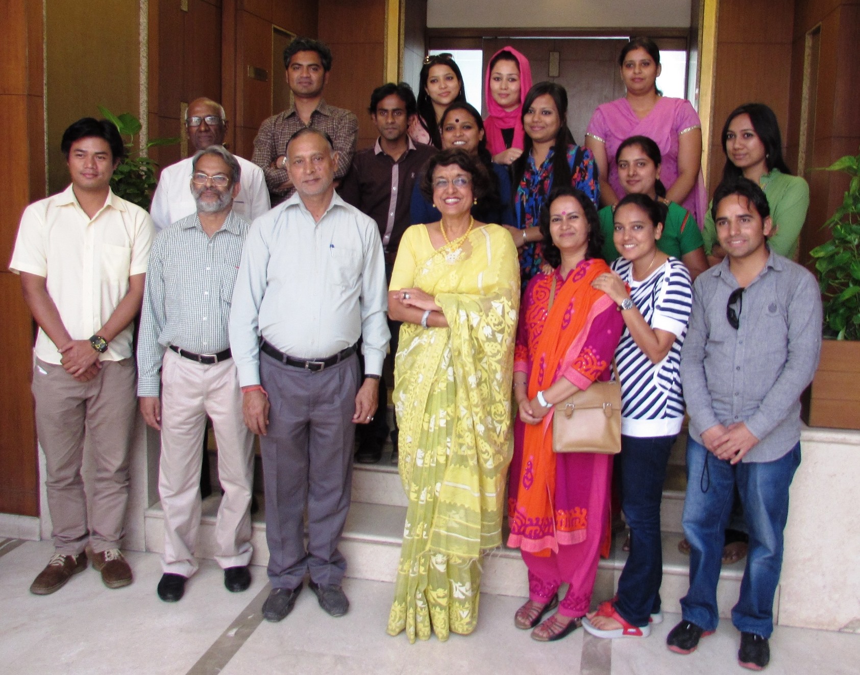 UMIKS 11 Scholars at SAF-India Posted by Sunil Binjola