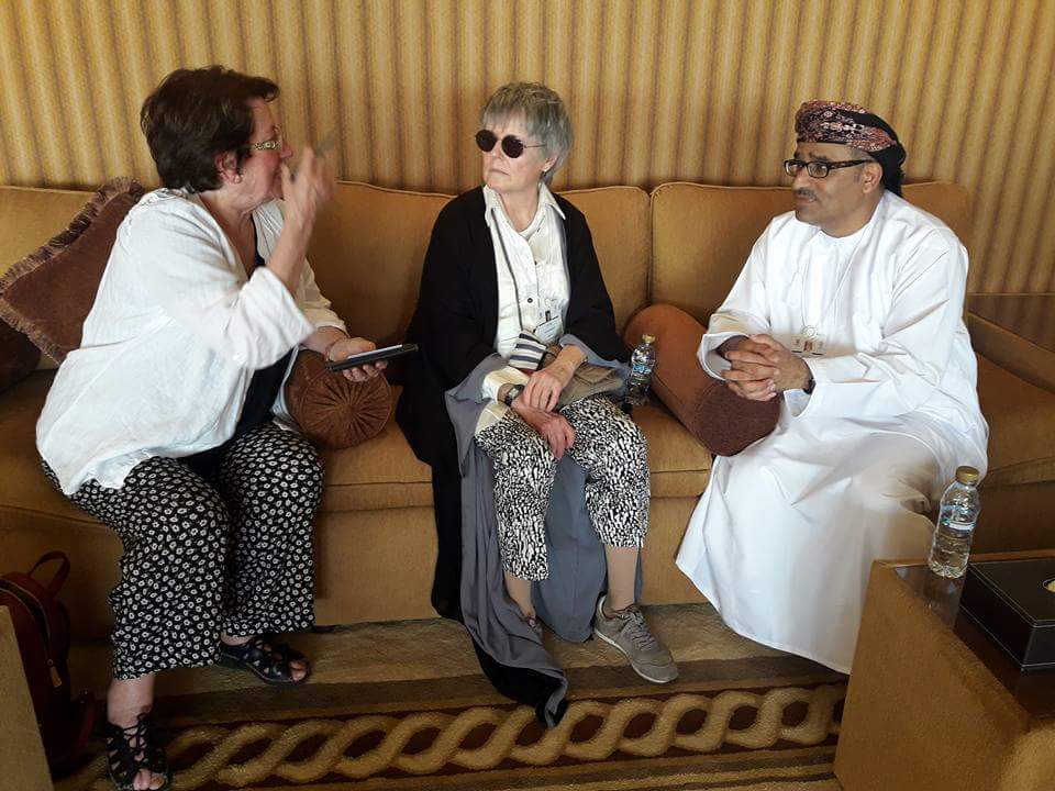 Mme. France Marquet Principal Trustee, MSF With Saudi Delegates