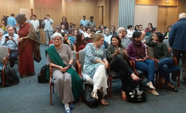 Pakistani among Indians: Salima Hashmi at the India International Centre, New Delhi