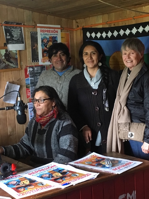 October 10th, Lago Budi, visit to the  Mapuche radio Station
