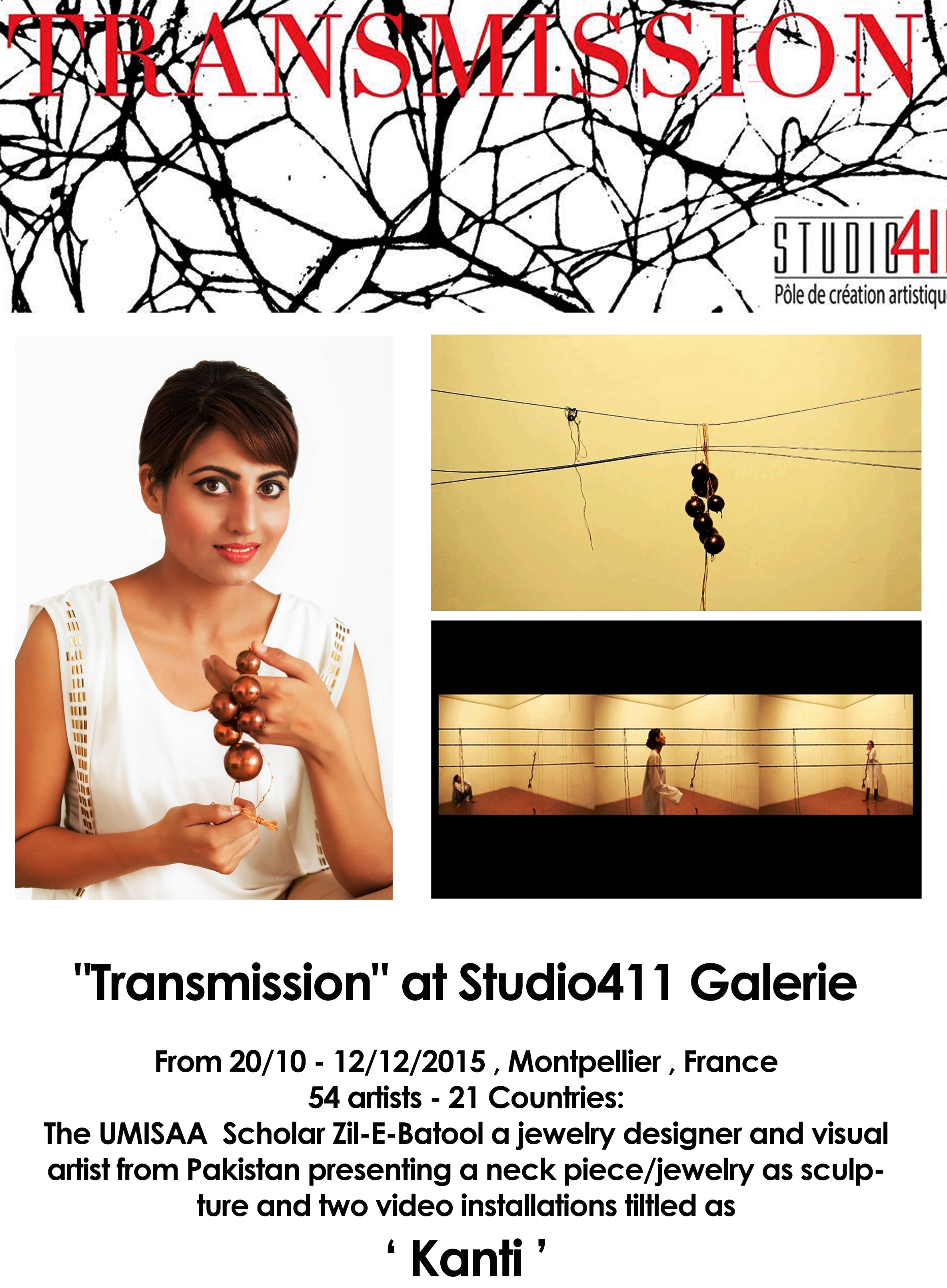 Exhibition- Transmission at Montpelier, France