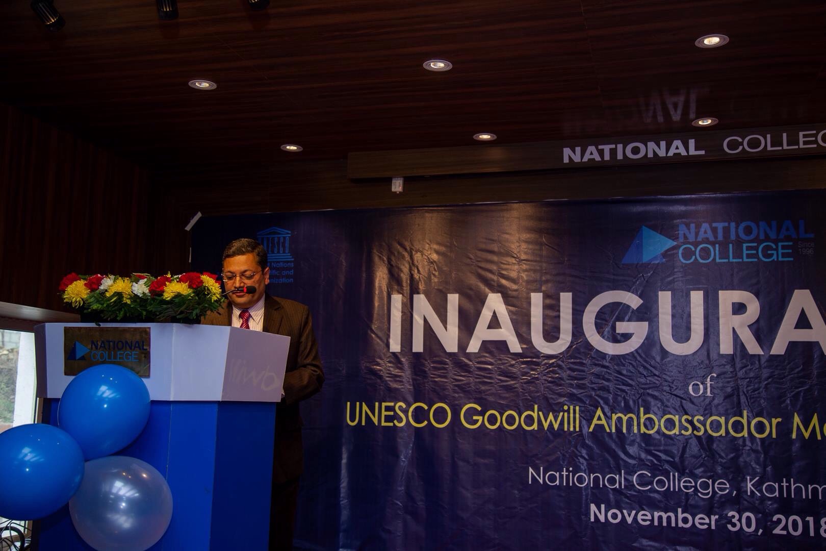 Inauguration of UNESCO Goodwill Amb Madanjeet Singh Hall
