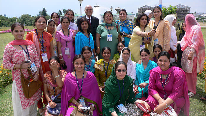 Batch of SAF Female Scholars passed out in 2008