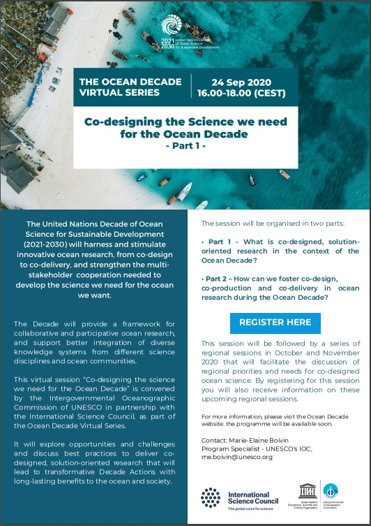 Launch of the Ocean Decade Virtual