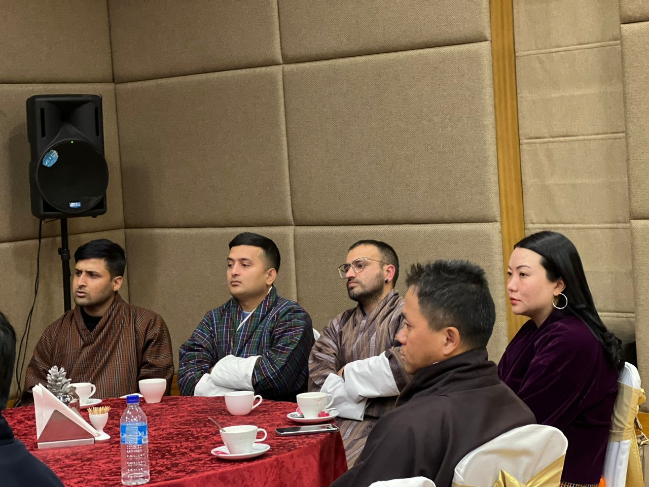 South Asia Foundation Bhutan Alumni With SAF and MSF Officials
